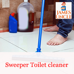 Sweeper Toilet cleaner Mr. Tapas Kumar Kundu in Aswini Nagar